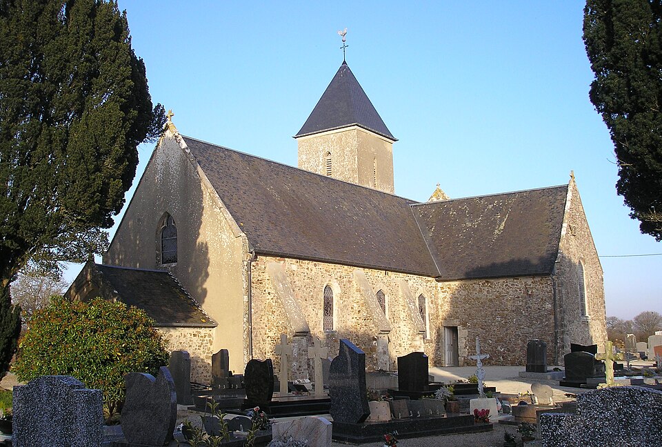 FranceNormandieSaintPatriceDeClaidsEglise