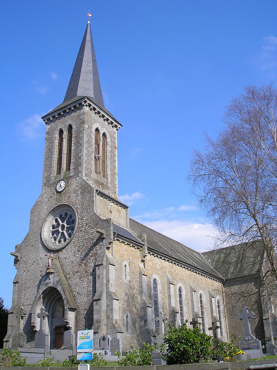 FranceNormandieSaintPoisEglise
