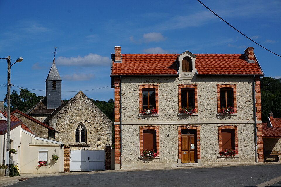 Mairie église 01049