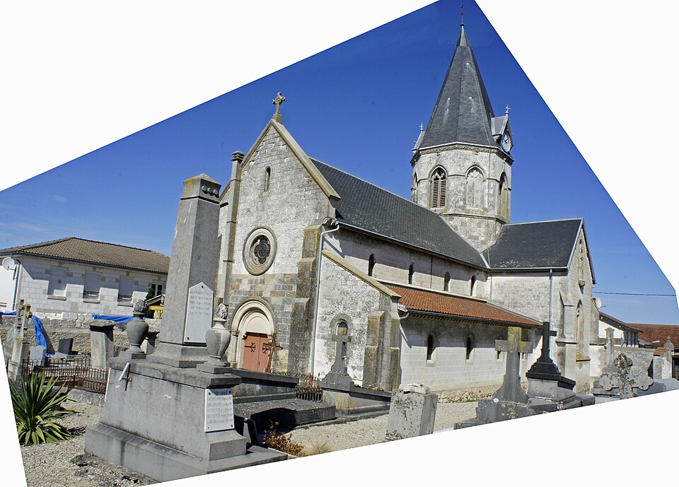 Église Fagnières monument aux morts 346