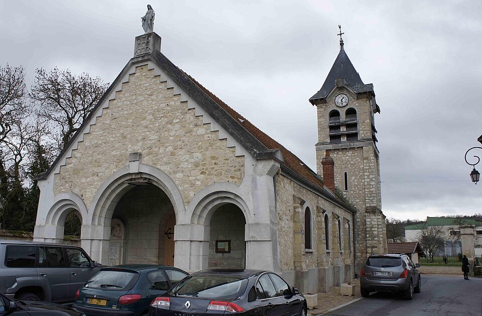 Église Jouy — les — Reims.