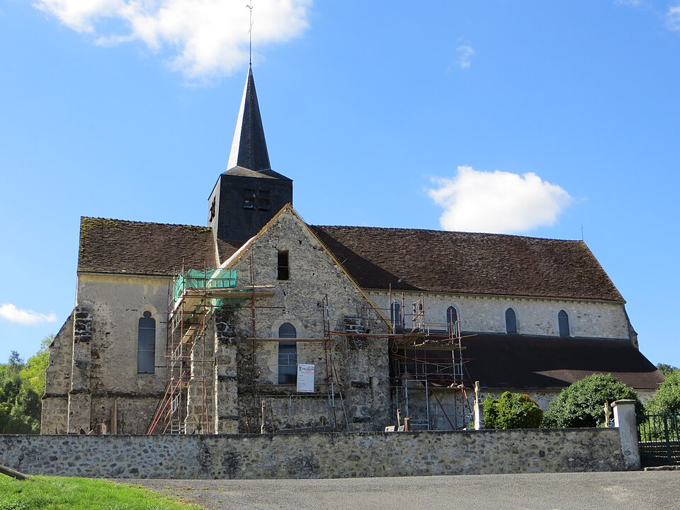 Mécringes — Église Saint — Fiacre 2