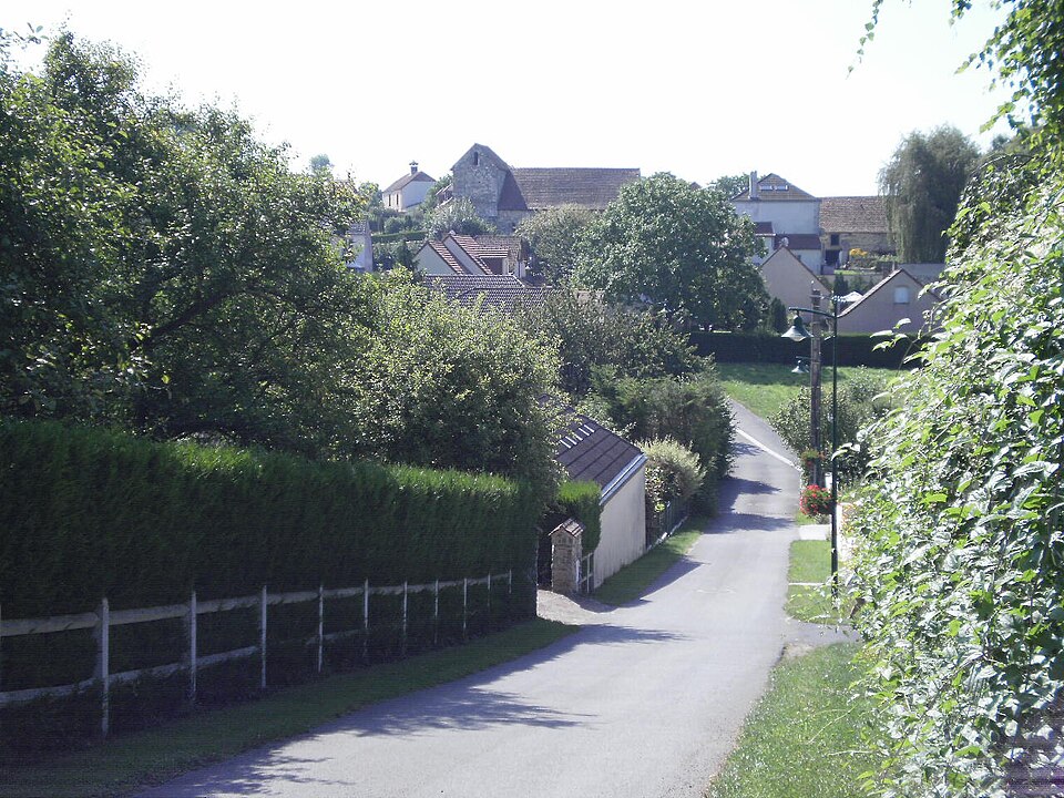 Vue générale de Pourcy