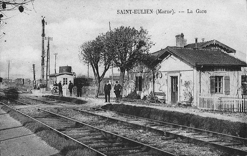 Gare — Saint — Eulien — CPancienne