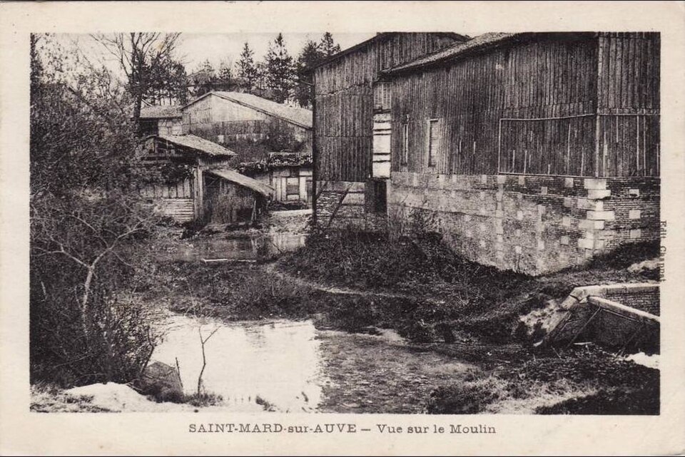Saint — Mard — sur — Auve Carte postale 10