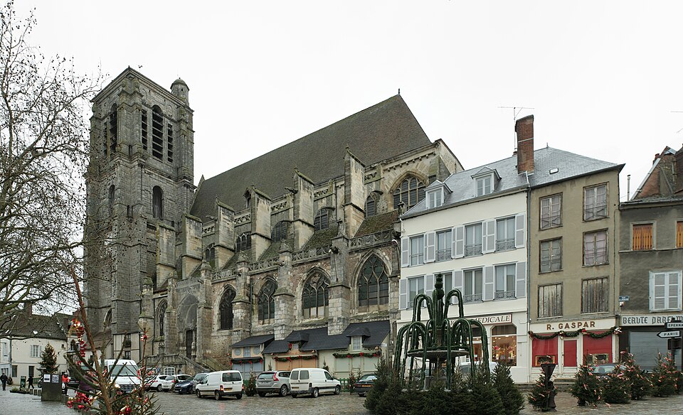 Sézanne, église Saint — Denis, façade sud