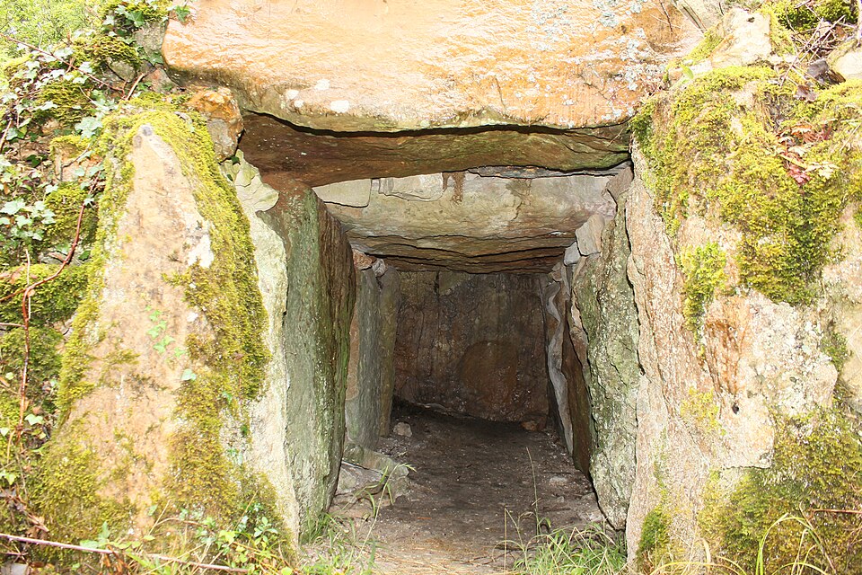 Dolmen du Reclus L'entrée