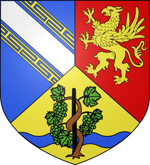 Blason de Vandières
