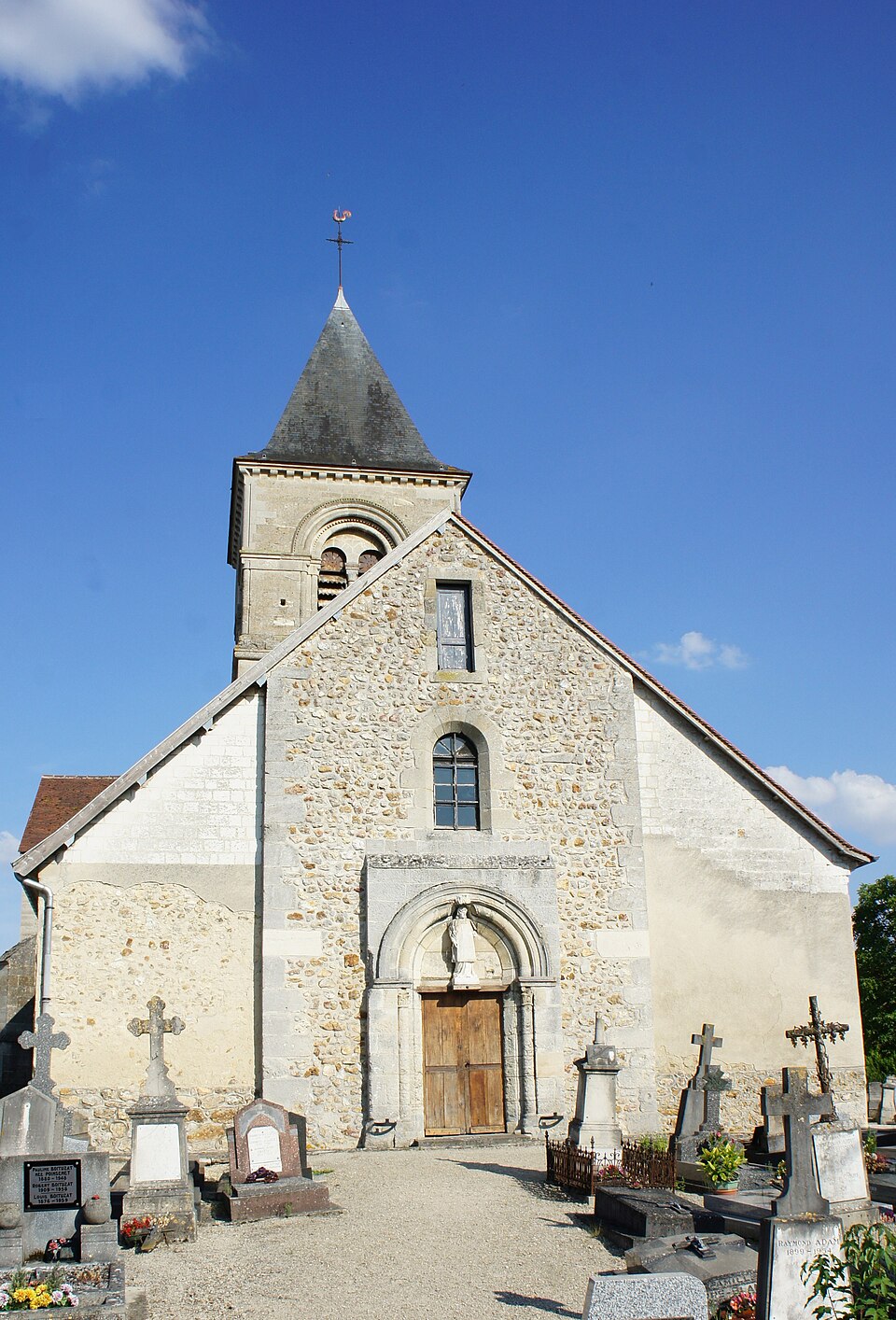 Église cimetière 05754