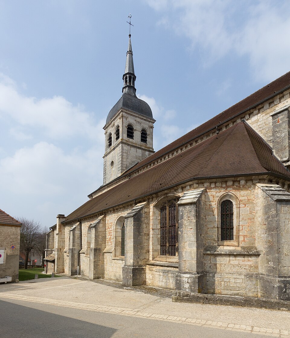 Église Saint — Louvent d'Andelot, éxterieur 3
