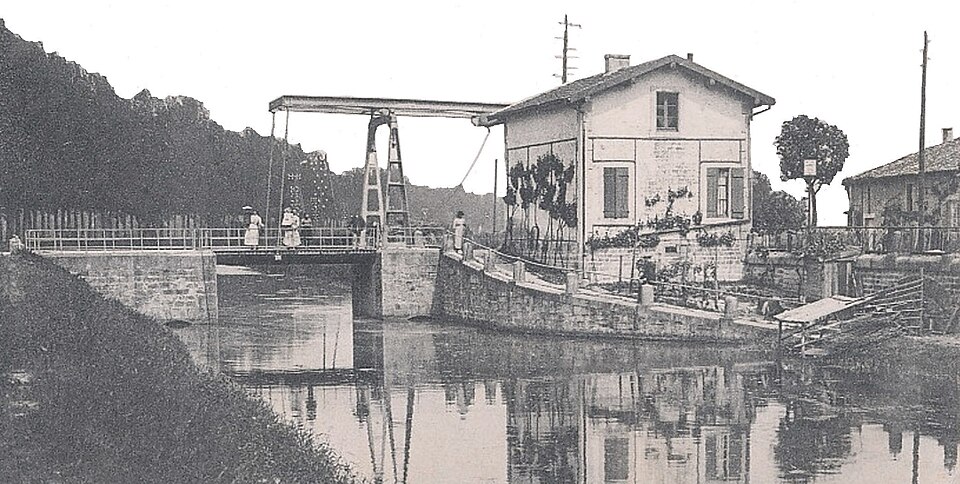 Autigny — le — Grand ( 52 ) le Canal en 1907