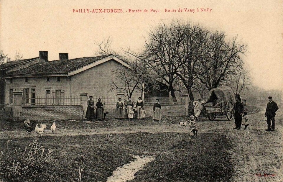 Bailly — aux — Forges Carte postale 10