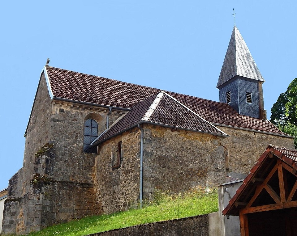 Chatenay — Vaudin ( 52 ) L'église Saint — Mammes