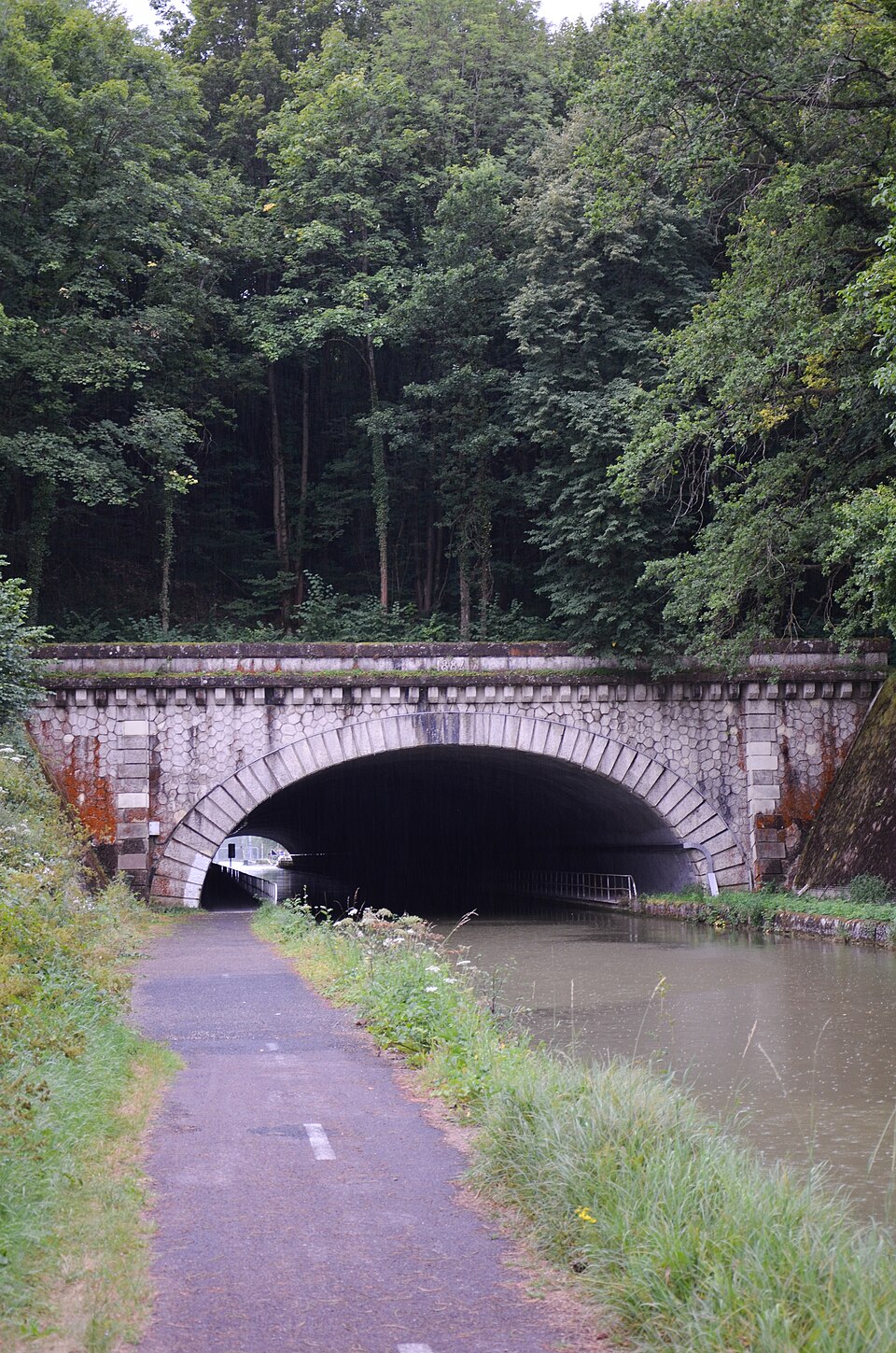 2012 août Chaumont 0005 tunnel de Condes sur le canal