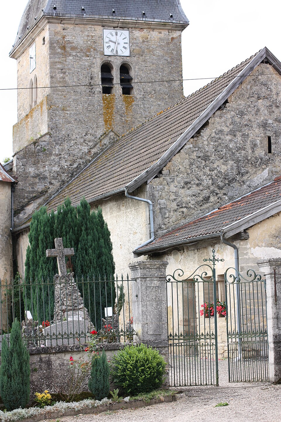 Courcelles — sur — Blaise — Eglise Sainte — Libère (1)