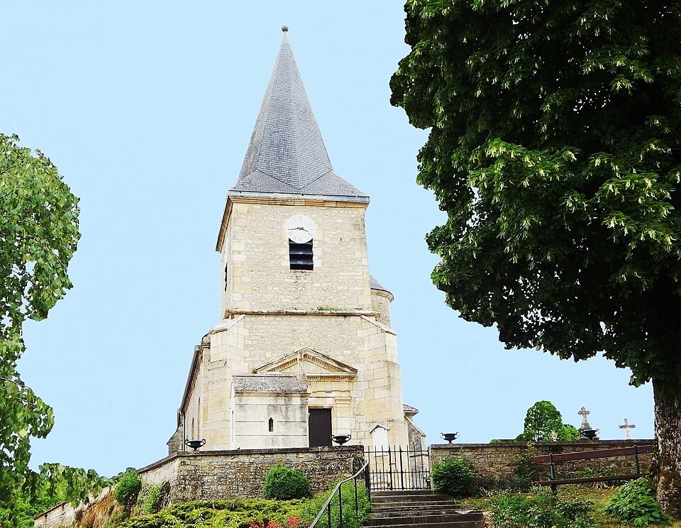 Flammerécourt ( 52 ) L'église Saint — Remi