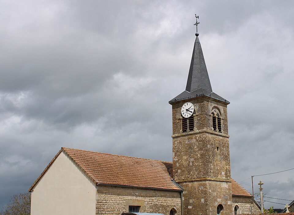 Lamancine Eglise Vue générale