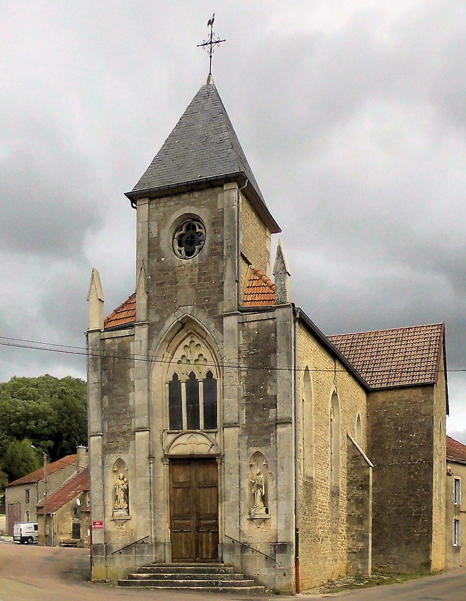 Malaincourt — sur — Meuse, Église Saint — Loup