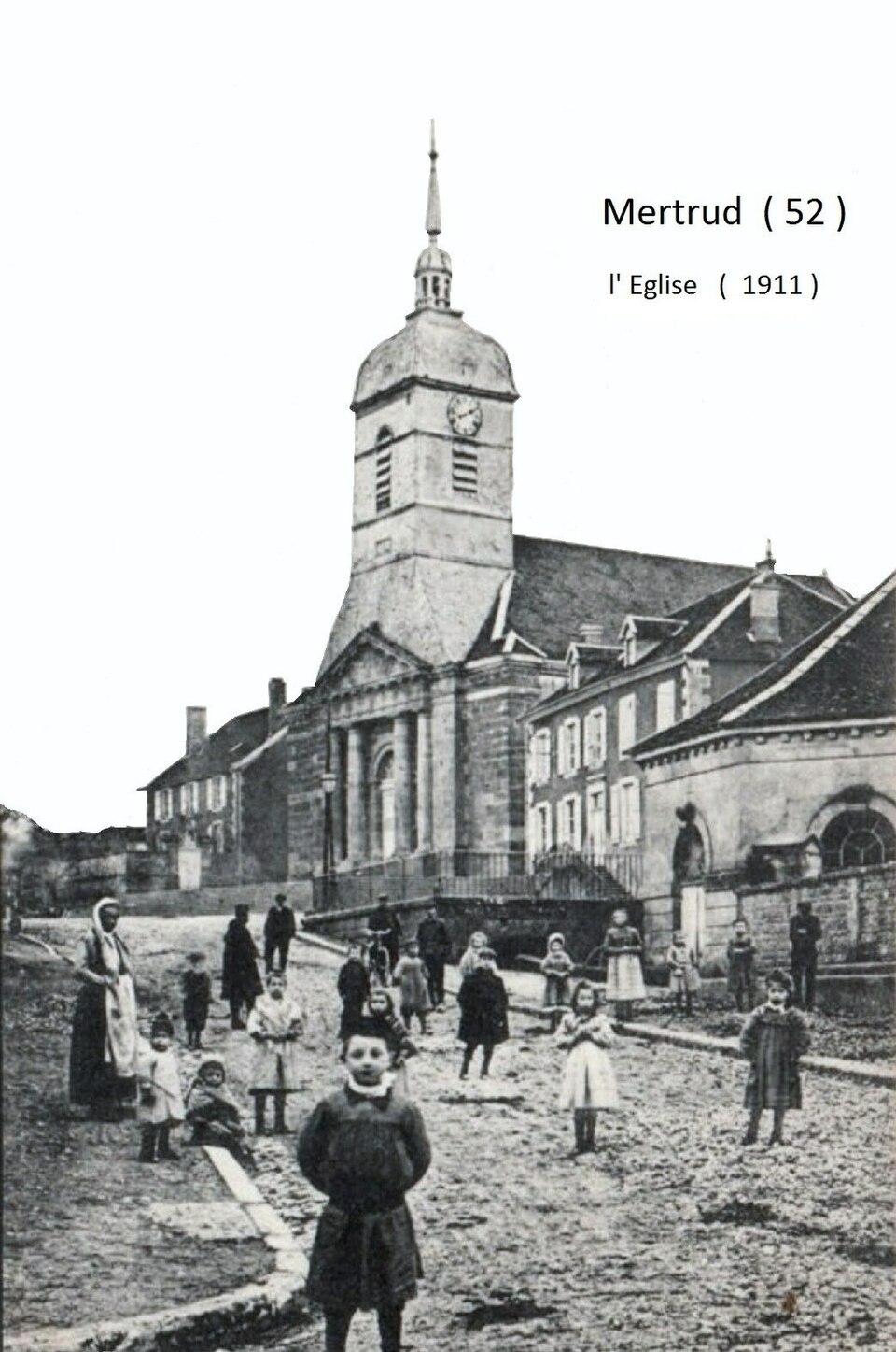 Mertrud ( 52 ) l' Eglise en 1911