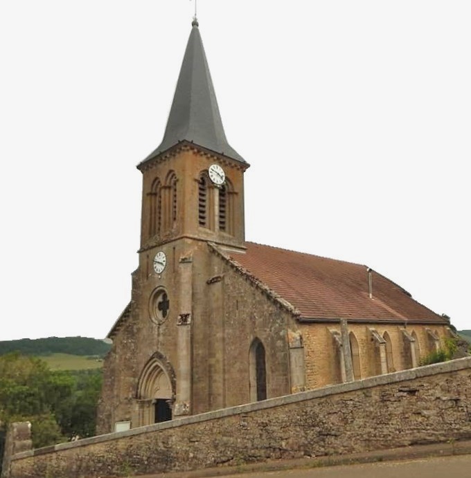 Poinson — lès — Nogent ( 52 ) l'église Saint — Léger