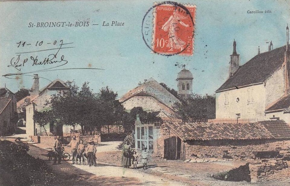 Saint — Broingt — le — Bois Carte postale 10