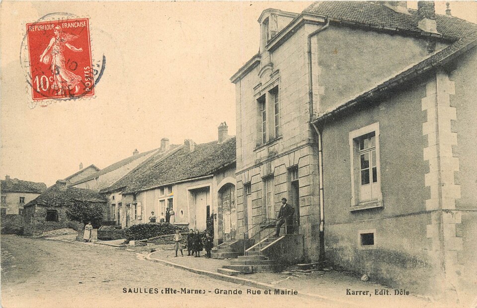 Saulles Carte postale 11