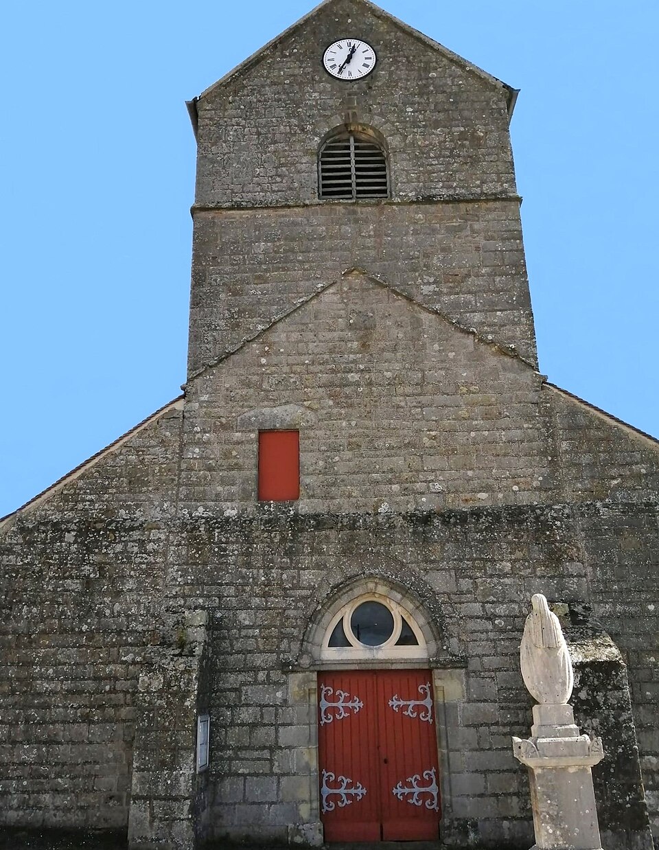Saulxures ( 52 ) l'église Saint — Jacques