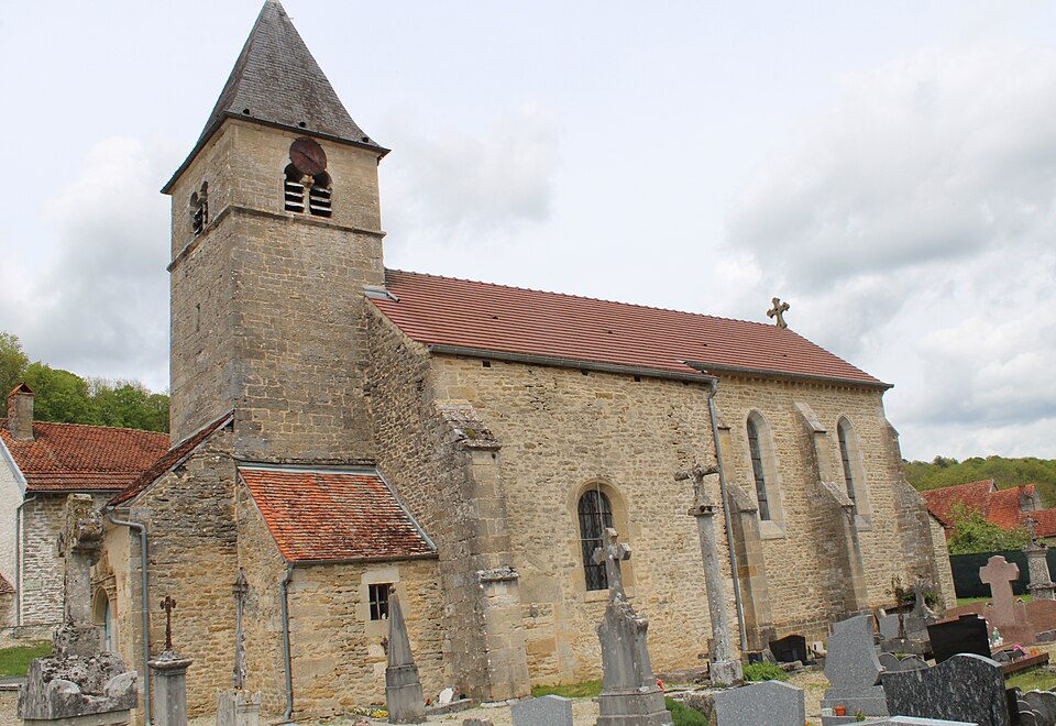 Villiers — lès — Aprey L'église