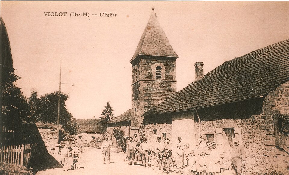Violot Carte postale 10