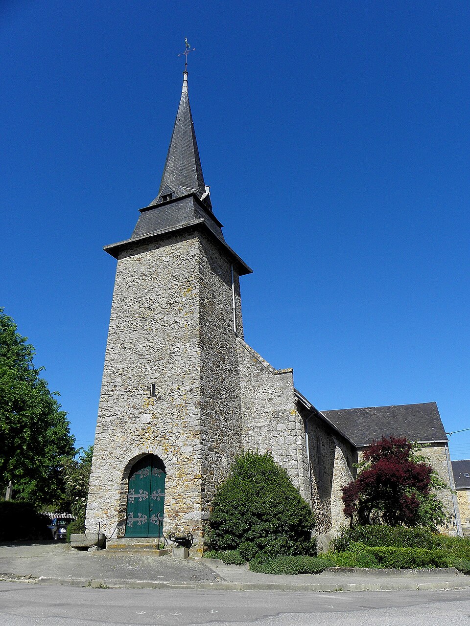 La Bigottière (53) Église Saint — Martin