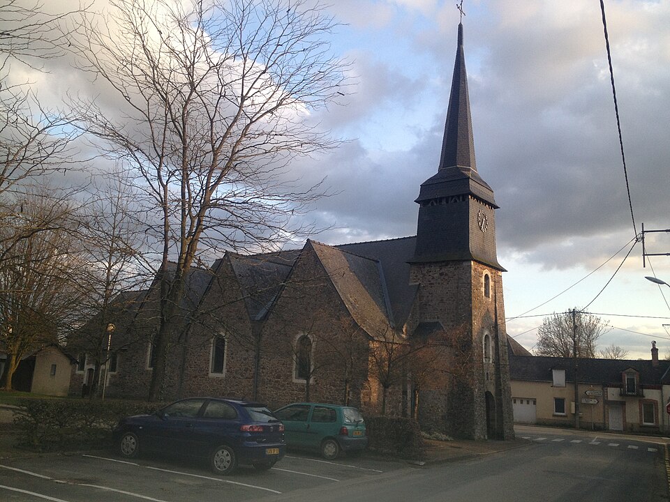 Eglise de Bouchamps — lès — Craon