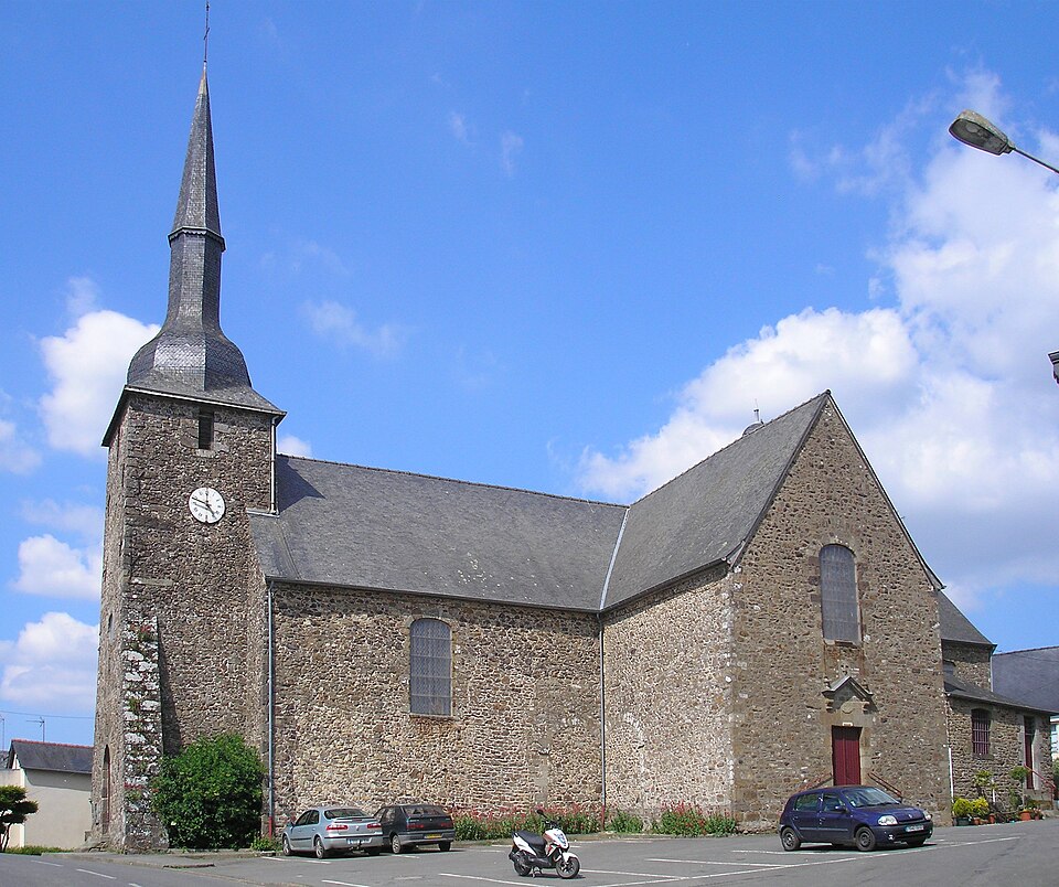 FrancePaysDeLaLoireLeBourgneufLaForetEglise