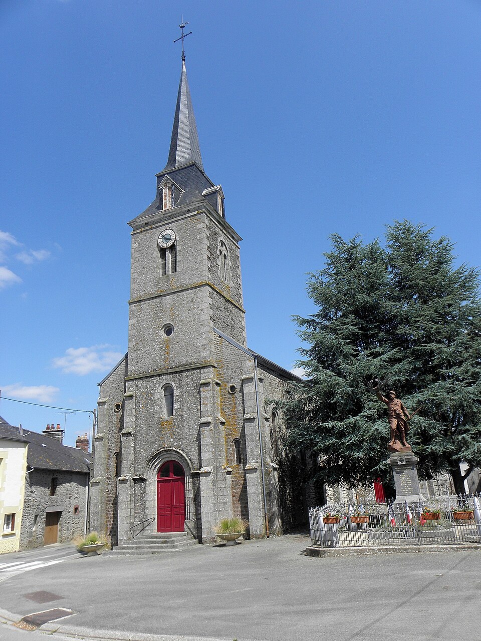 Chevaigné — du — Maine (53) Église