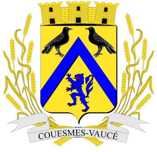 Blason de Couesmes-Vaucé