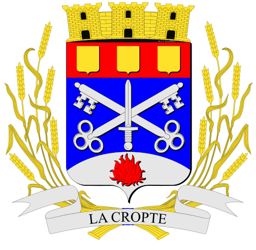 Blason La Cropte