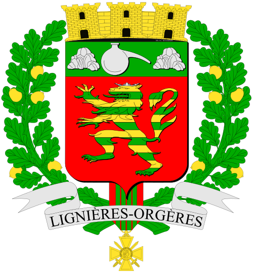 Blason de Lignières-Orgères