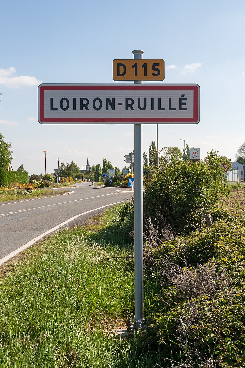Loiron — Ruillé — entrée D115