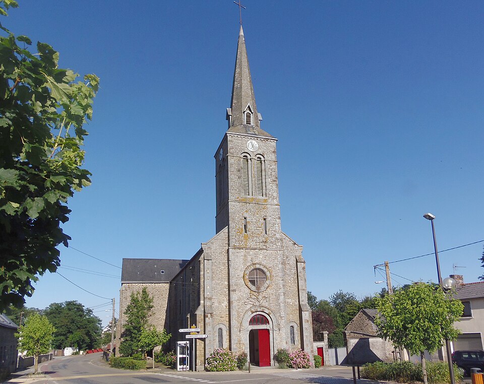 FrancePaysDeLaLoireLoupfougeresEglise