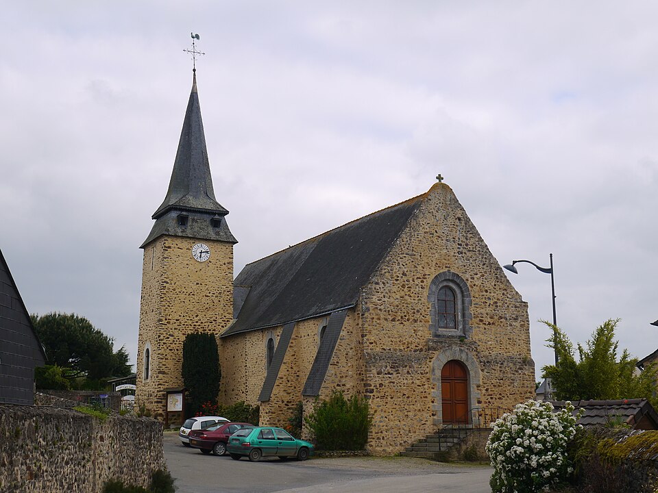 Maisoncelles — du — Maine église