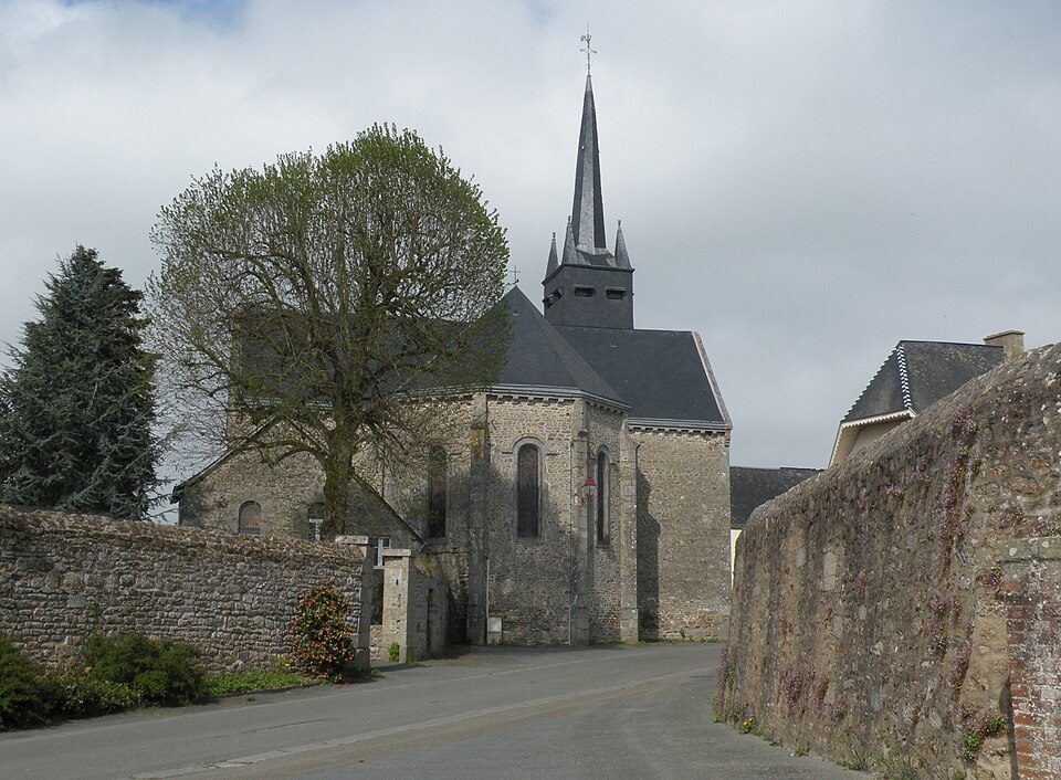 Église Saint — Martin de Marcillé — la — ville 33
