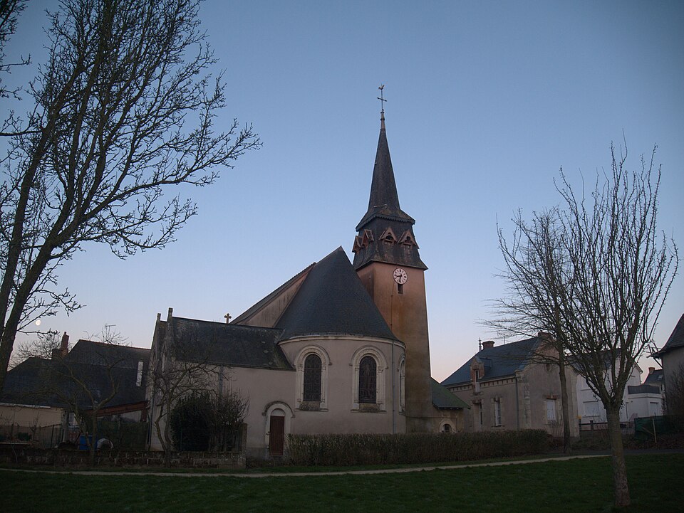 Marigné — Peuton église
