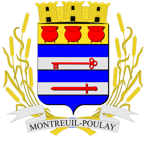 Blason de Montreuil-Poulay