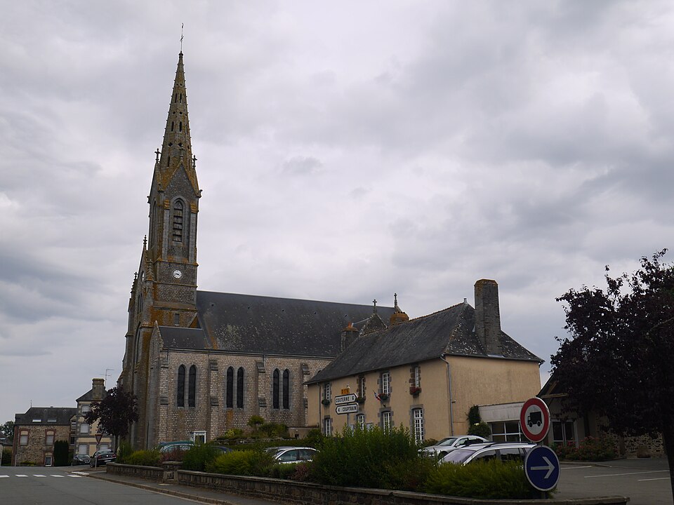 Neuilly le Vendin église et mairie