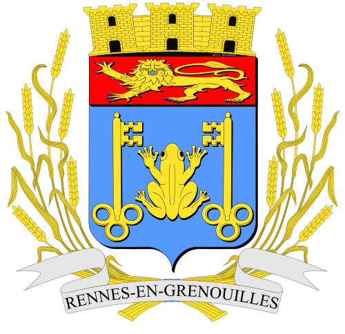 Blason de Rennes-en-Grenouilles