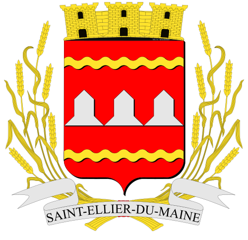 Blason de Saint-Ellier-du-Maine