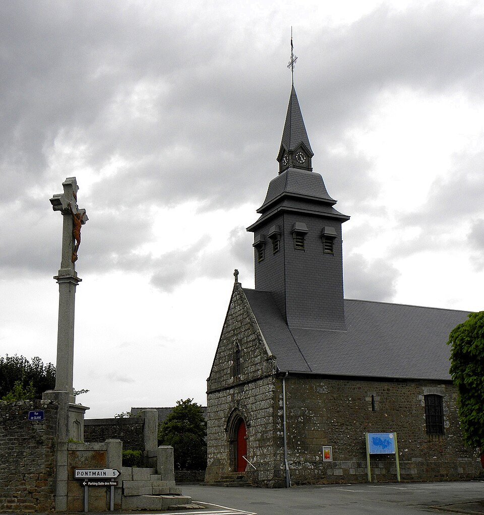 Saint — Ellier — du — Maine (53) Église 01