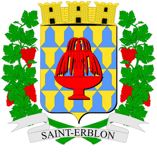 Blason de Saint-Erblon