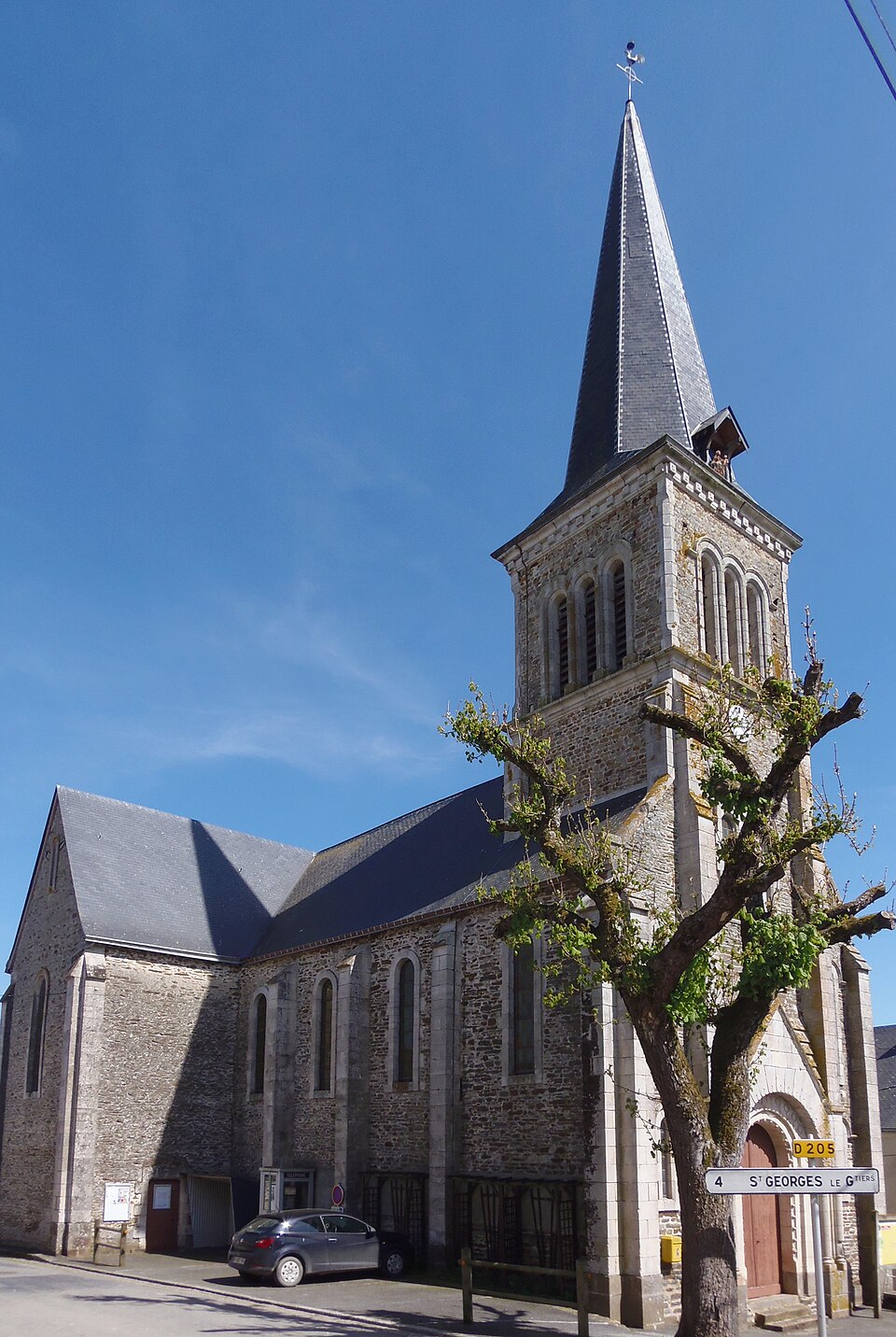 FrancePaysDeLaLoireSaintMarsDuDesertEglise