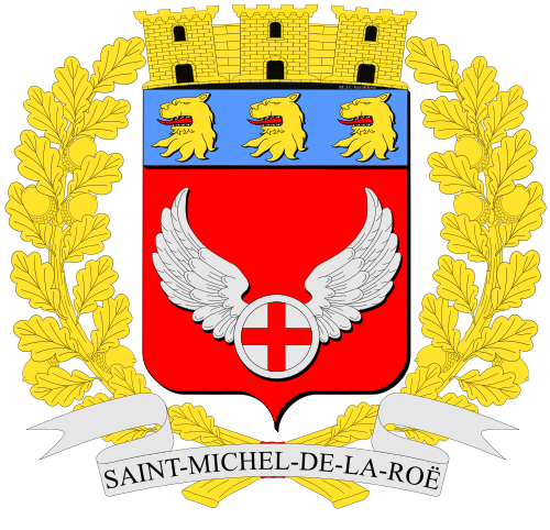 Blason de Saint-Michel-de-la-Roë