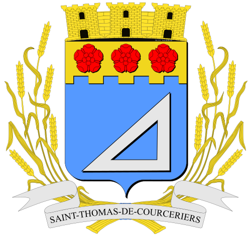 Blason de Saint-Thomas-de-Courceriers